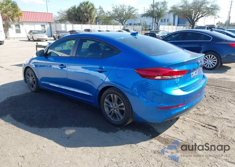 2018 Hyundai Elantra Sel z USA, uszkodzony, nr VIN 5NPD84LF6JH374618